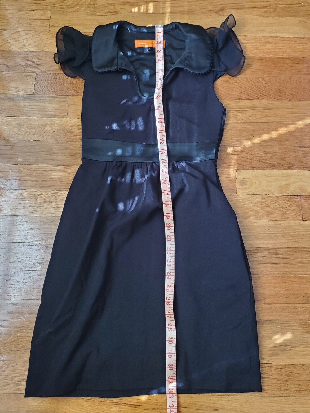 Cynthia Steefe Black Short Sleeve Dress - Picture 7 of 9